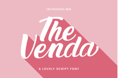 The Venda Lovely Script Font