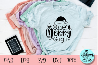 One merry gigi svg, christmas svg