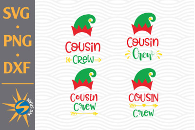 Cousin Crew SVG&2C; PNG&2C; DXF Digital Files Include