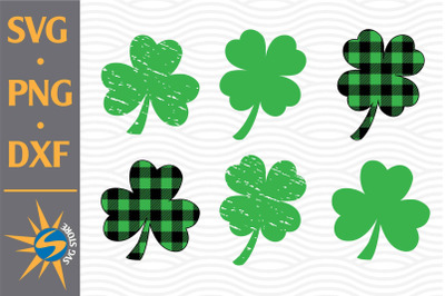 Shamrock SVG&2C; PNG&2C; DXF Digital Files Include