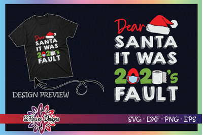 Dear Santa it was 2020&#039;s fault Christmas