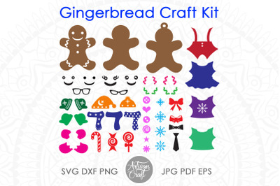 Gingerbread Cookie Craft Kit