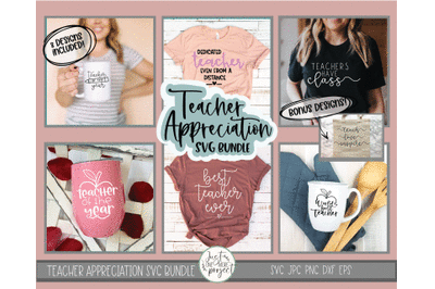 Teacher Appreciation SVG Bundle, Teacher svg bundle, Teachers gift svg