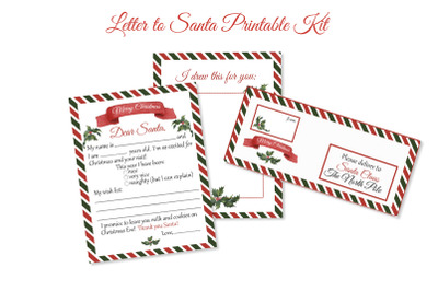 Letter to Santa Printable Kit
