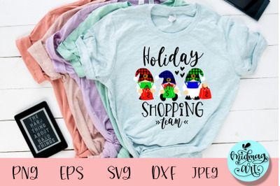 Holiday shopping team svg, black friday svg