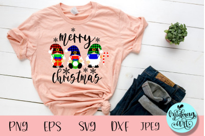 Merry christmas gnomies svg&2C; christmas svg