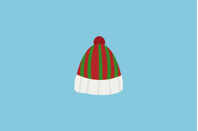 Beanie Hat Christmas Icon