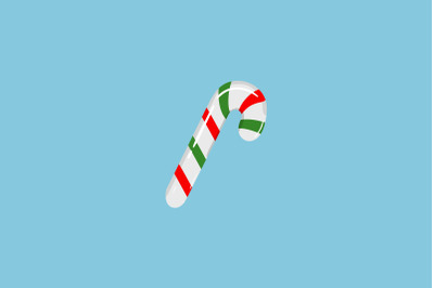 Two Stripes Color Peppermint Christmas Icon