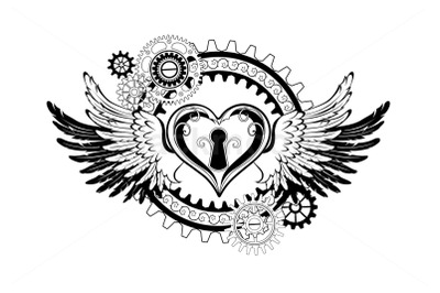 Winged Mechanical Heart