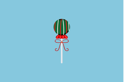 Lollipop Christmas Icon