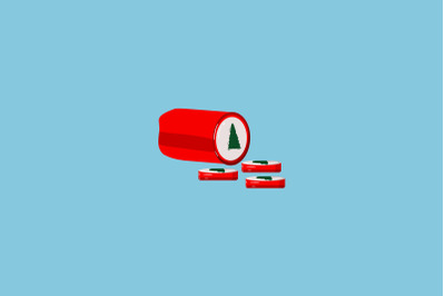 Pine Candy Christmas Icon