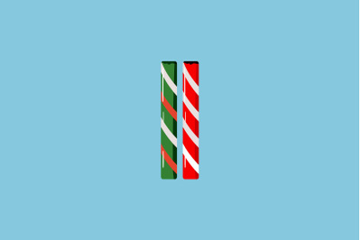 Stick Candy Christmas Icon