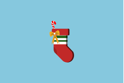 Sweet Decoration Sock Christmas Icon