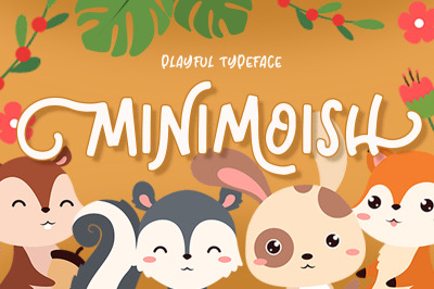 Minimoish - Playful Typeface