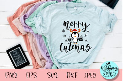 Merry cutemas svg, christmas svg