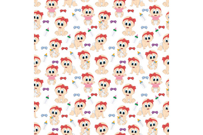 cute baby girl pattern