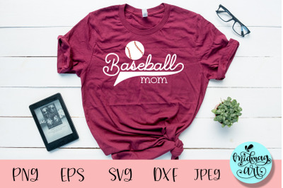 Baseball mom svg, sports svg