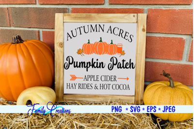 Autumn Acres Pumpkin Patch