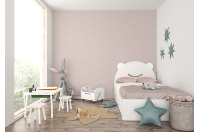 Interior scene artwork background interior mockup