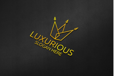 Crown Luxurious Royal Logo 58