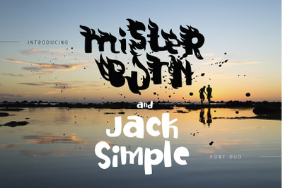 Mister Burn and Jack Simple