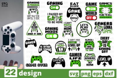 Gaming SVG Bundle