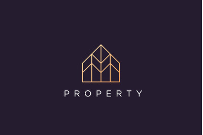 classy real estate logo template