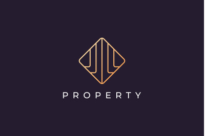 classy real estate logo template