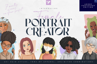 Female Portrait Creator - PS edition