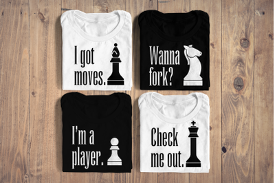 Chess Quotes | SVG | PNG | DXF | EPS