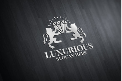 Diamond Luxurious Royal Logo 76