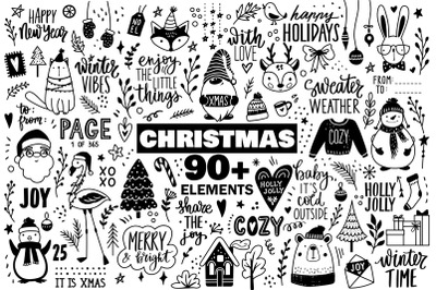 Doodle Christmas collection
