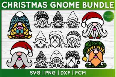 Christmas Gnome SVG Bundle for Cricut and Silhouette