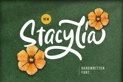 Stacylia - Handwritten Font
