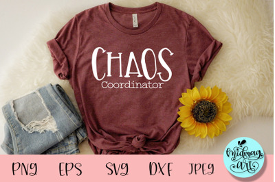 Chaos coordinator svg, teacher svg