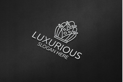 Crown Luxurious Royal Logo 90