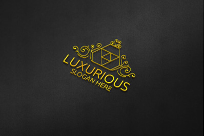 Crown Luxurious Royal Logo 91