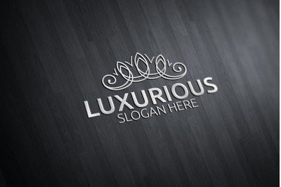 Crown Luxurious Royal Logo 97