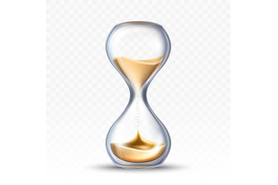 Hourglass Sandglass Measuring Time Tool Vector