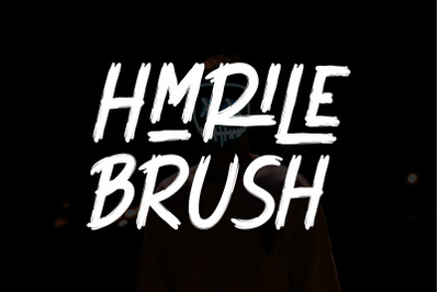 Hmrile Brush Font