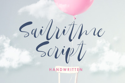 Sailritme - Handwritten Script