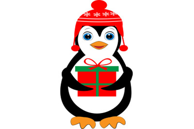 Cute penguin svg, penguin svg, penguin clipart, christmas svg, penguin