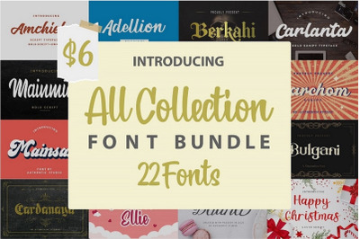 All Collection-Font Bundle
