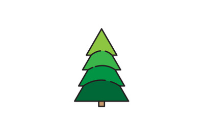 Pine Christmas Icon