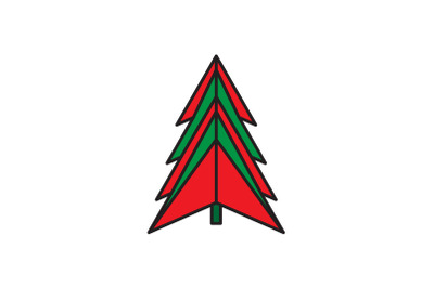 Mottle Pine Christmas Icon