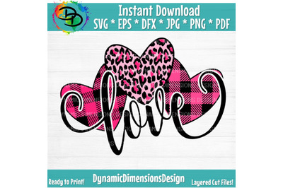 Love hearts svg&2C; Heart cut file&2C; Heart sublimation&2C; digital download b