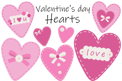 Hearts Valentine&#039;s day vector. Hearts SVG. Valentine&#039;s SVG