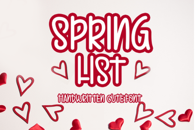 Spring List