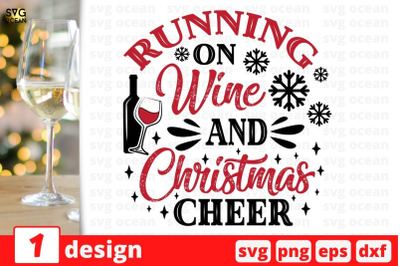 Running on wine And Christmas Cheer