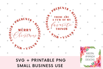 Christmas Bundle Ornament 2020 SVG DXF EPS PNG Cut File  Cricut